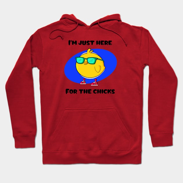 Chick Magnet Hoodie by Art by Nabes